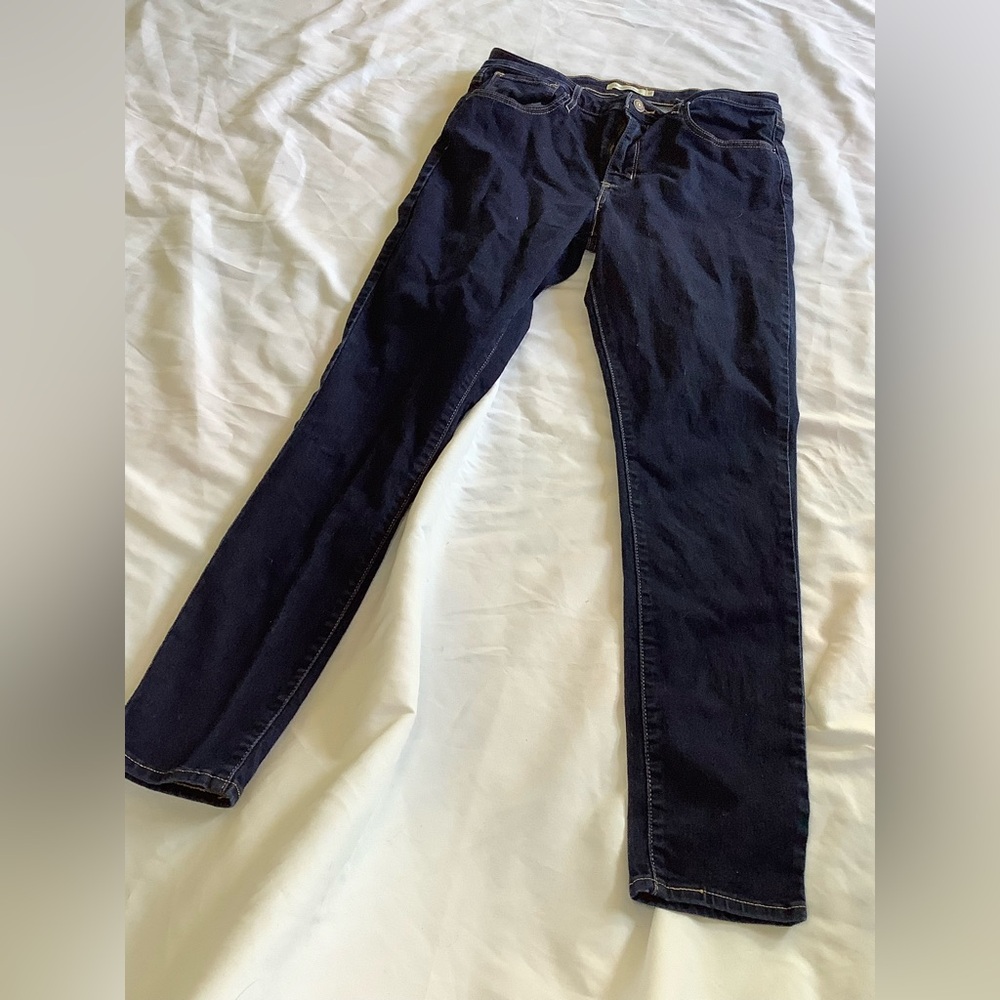 Levi’s Midnight Blue Women's High Rise Skinny Jeans